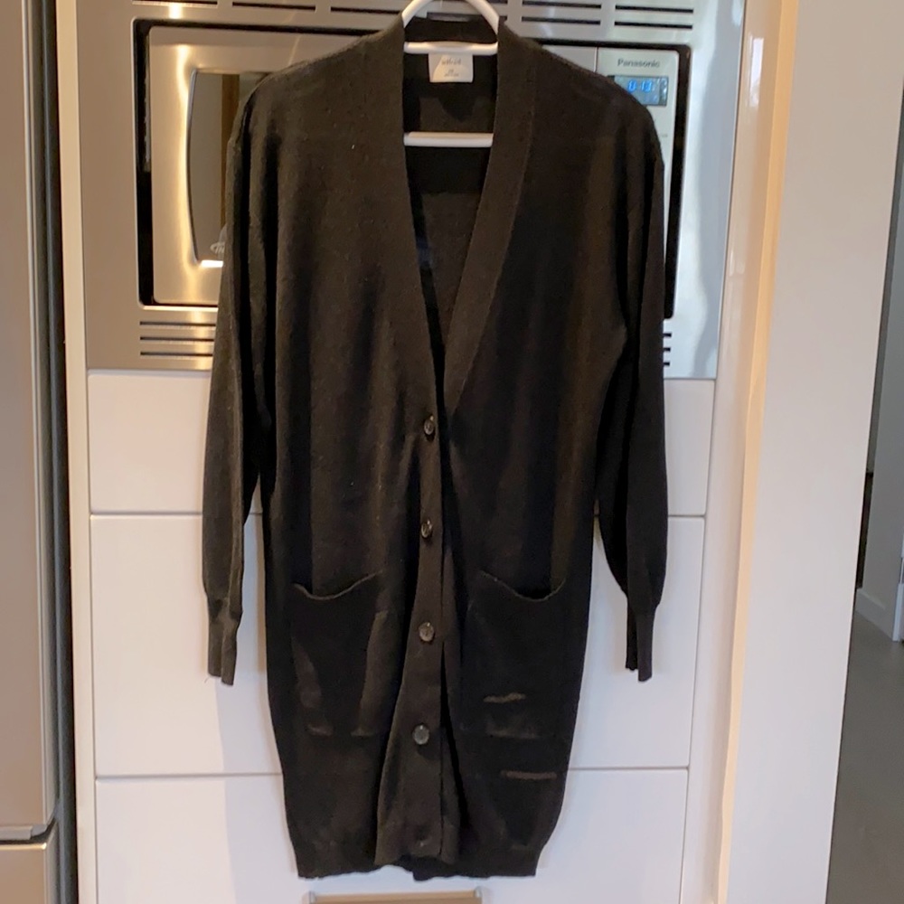 Wilfred lightweight midi cardigan XXS Black